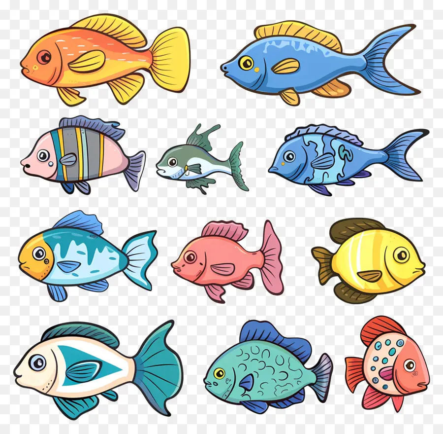 Los Peces De Acuario，Los Peces PNG