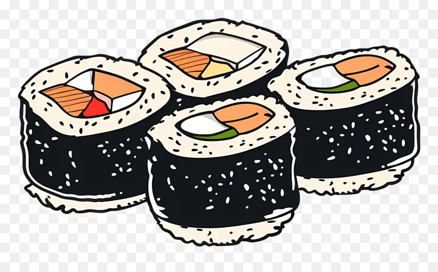 Sushi，Salmón PNG