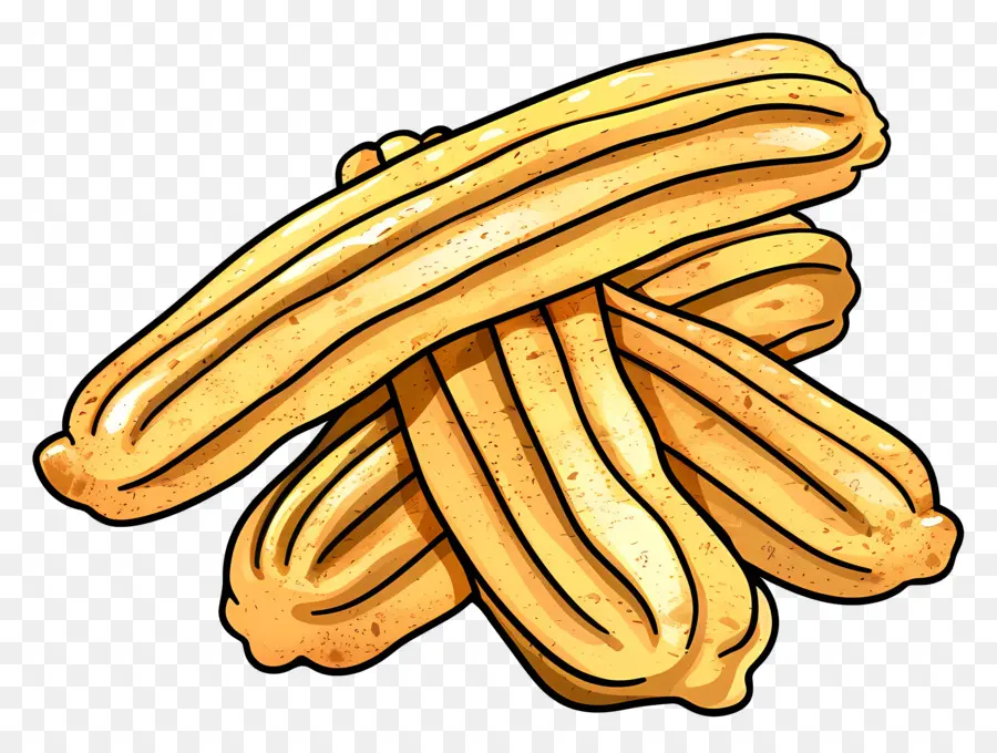 Churros，El Banano PNG