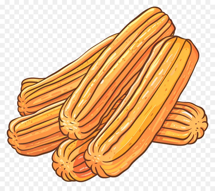 Churros，Los Pepinos PNG