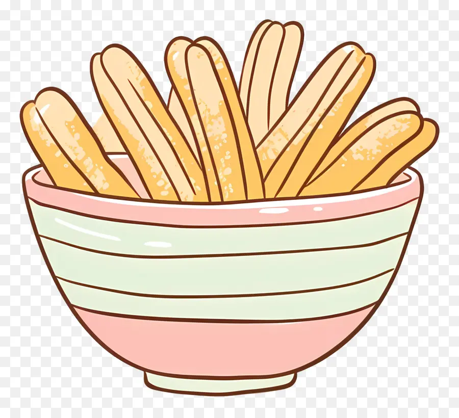 Churros，Las Papas Fritas PNG