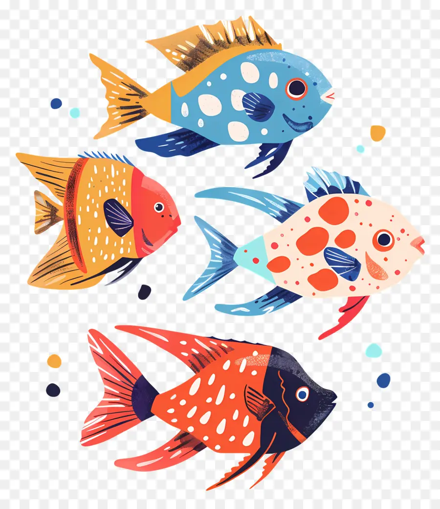 Los Peces De Acuario，Naranja De Pescado PNG