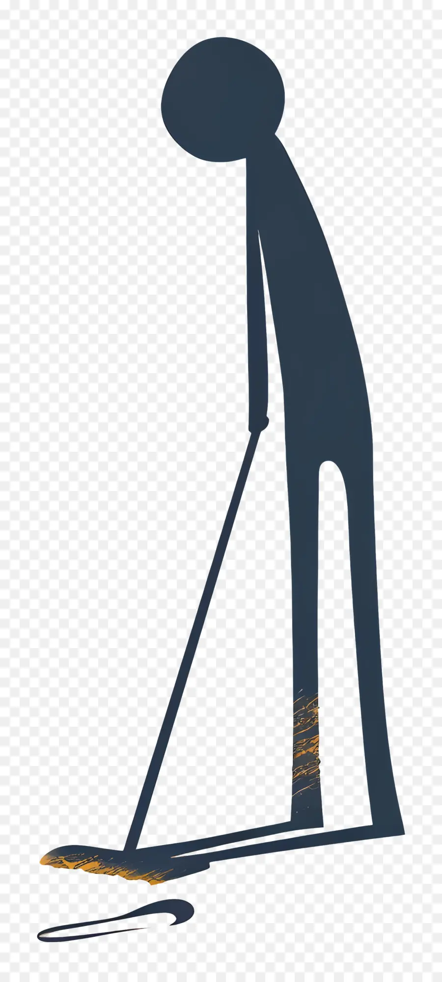 Piso De Barrido De Stickman，Golf PNG