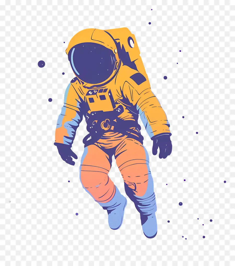 Astronauta En El Espacio，Astronauta PNG