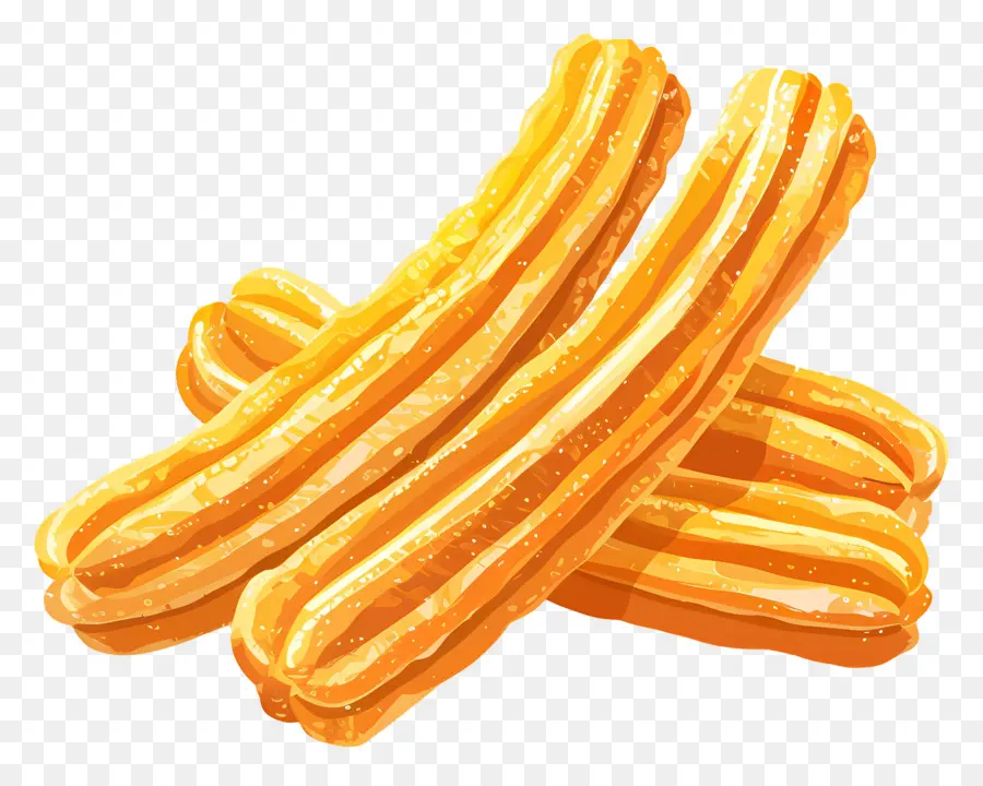 Churros，Palitos De Masa Fritos PNG