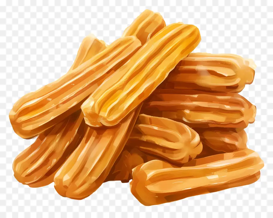 Churros，Las Papas Fritas PNG