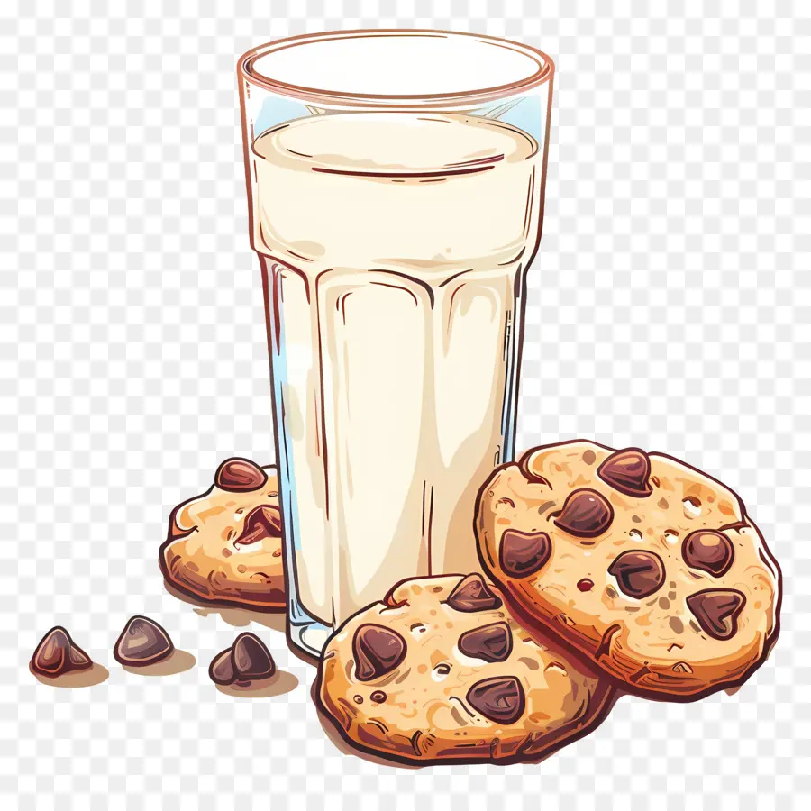 Galletas Y Leche，La Leche PNG