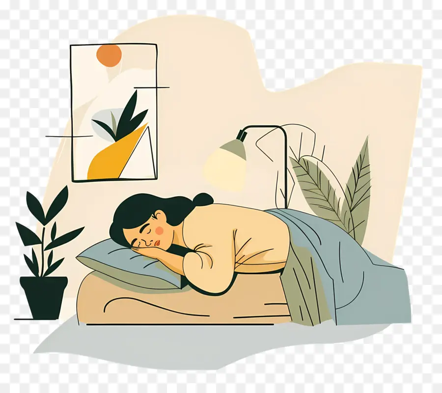 Mujer Durmiendo，El Sueño PNG