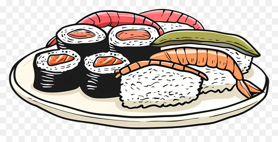 Sushi，Japonés PNG