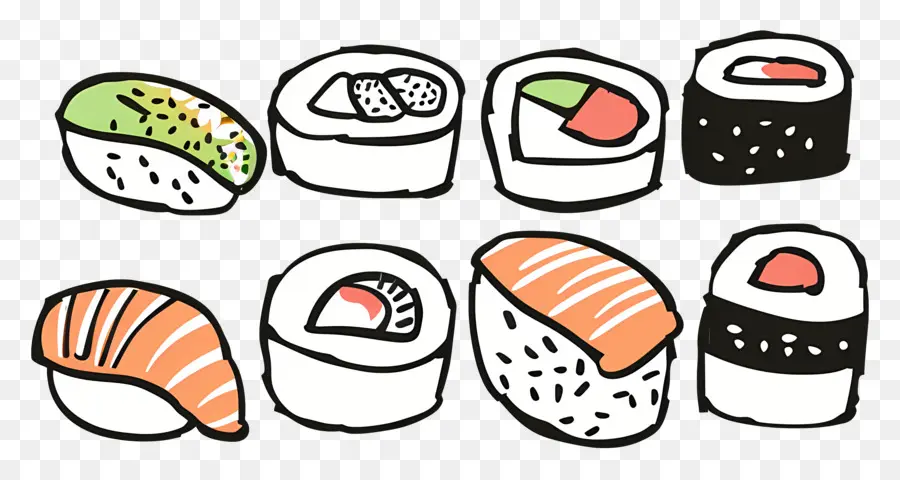 Sushi，Pescado Crudo PNG