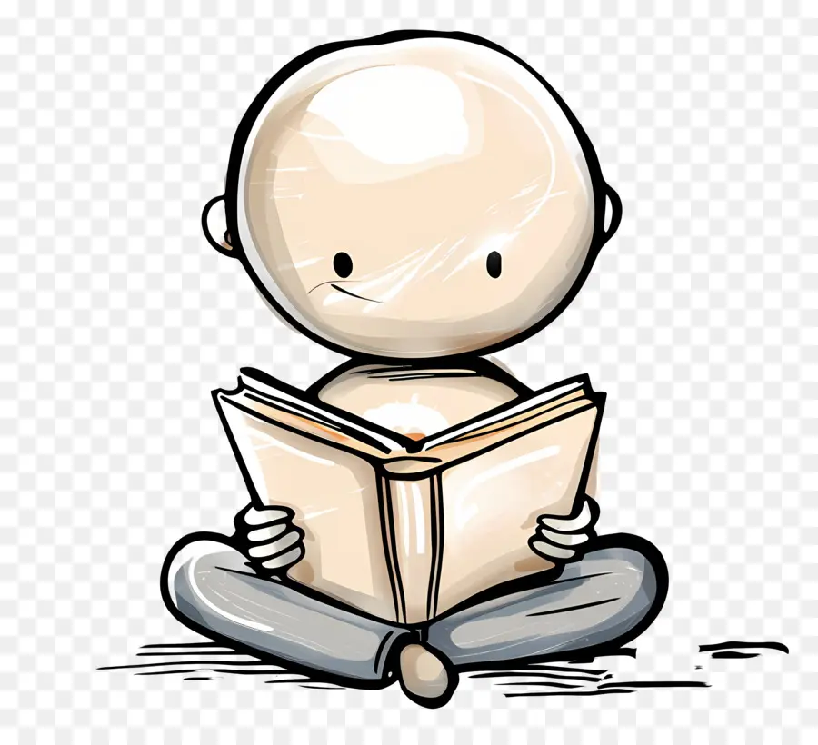 La Lectura，Personaje De Dibujos Animados PNG