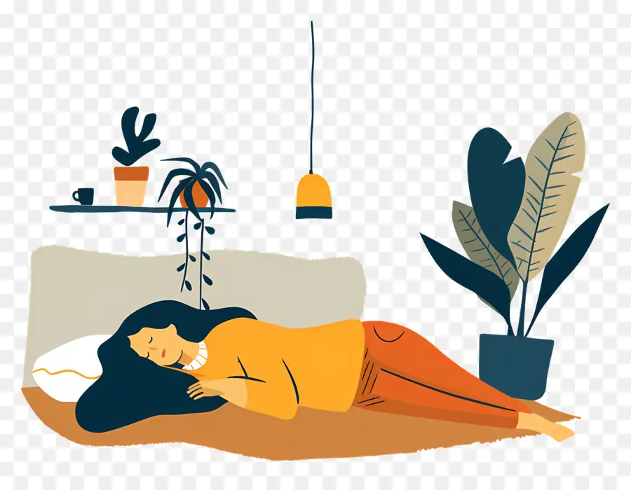 Mujer Durmiendo，Mujer PNG