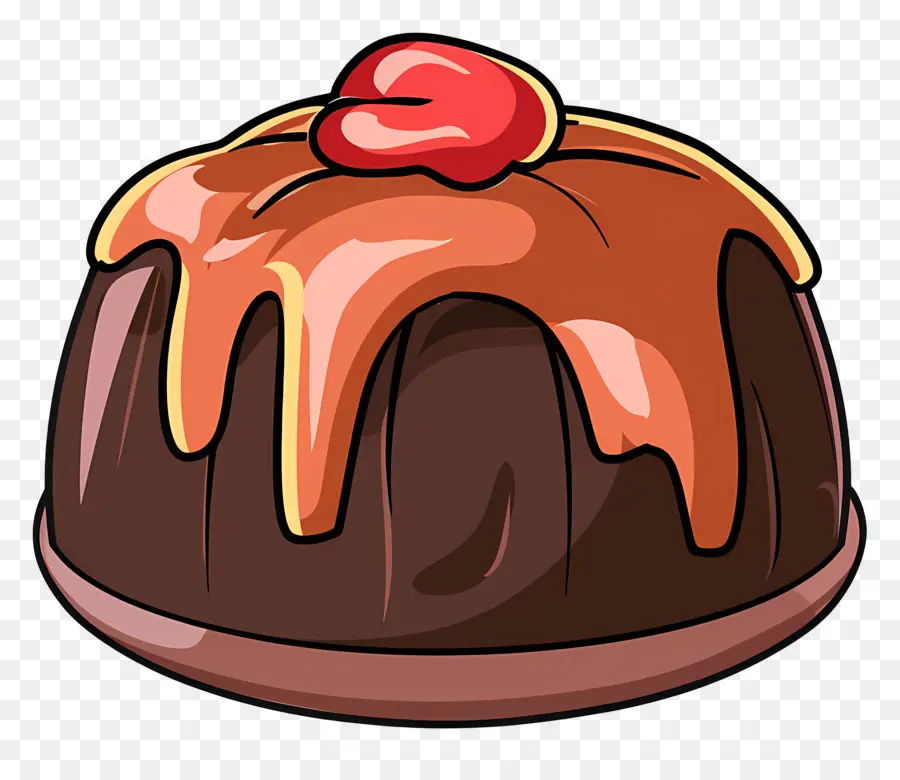 Pastel De Lava Fundida，Pastel De Chocolate PNG