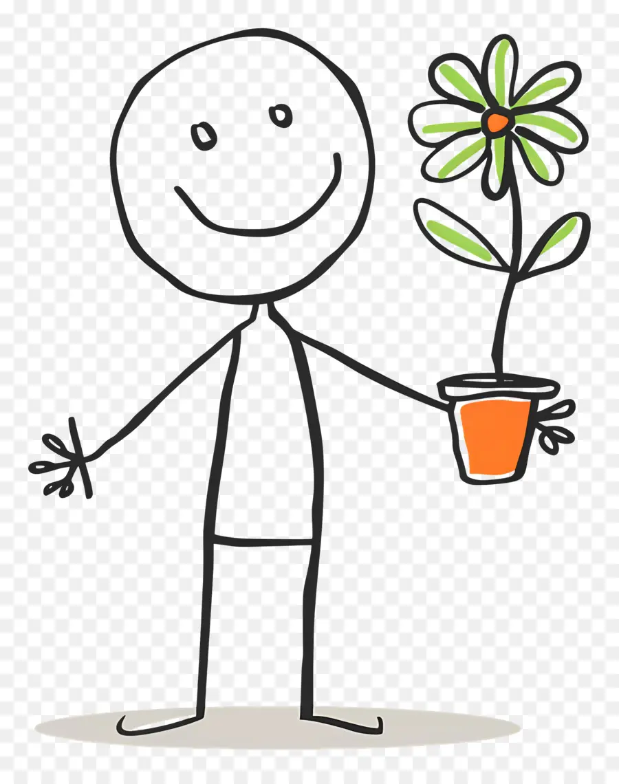 Stickman，Jardinería PNG