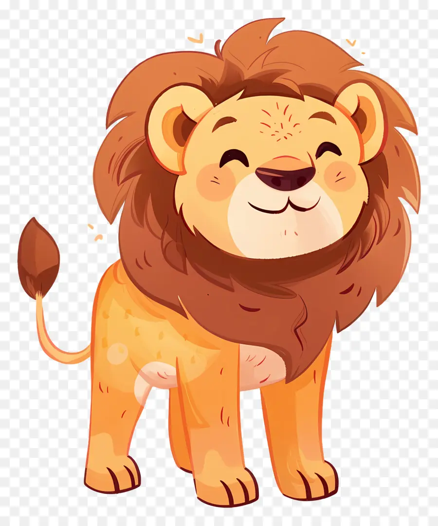 Lindo León，De Dibujos Animados De León PNG