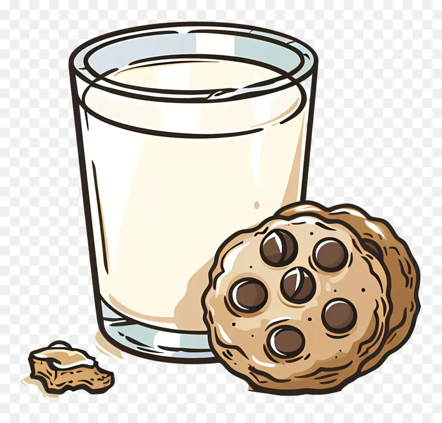 Galletas Y Leche，La Leche PNG