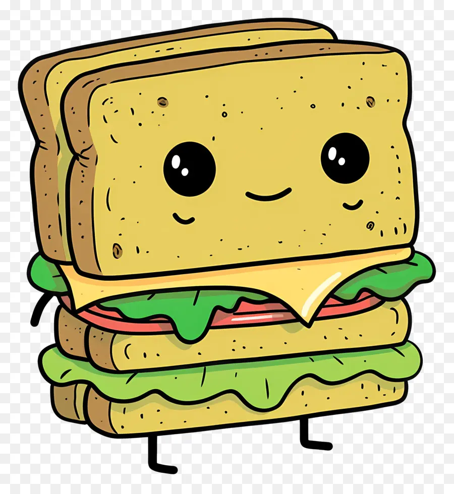 Sándwich De Dibujos Animados，Sandwich PNG