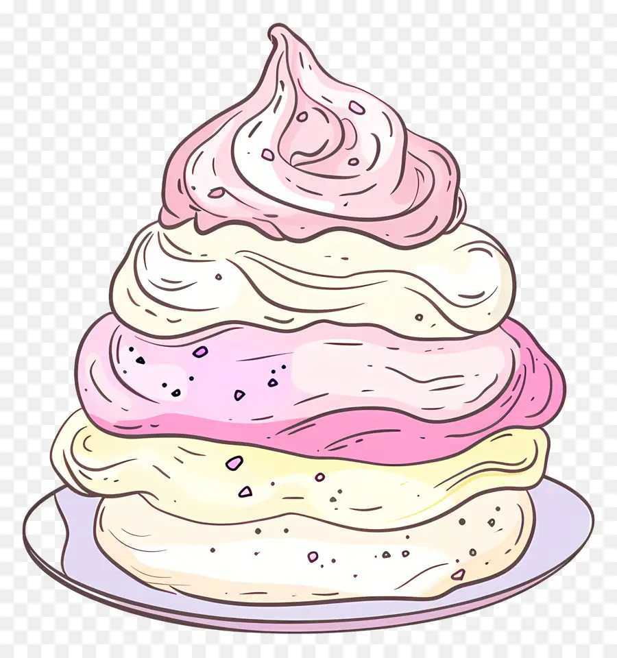 Pavlova，Helado PNG