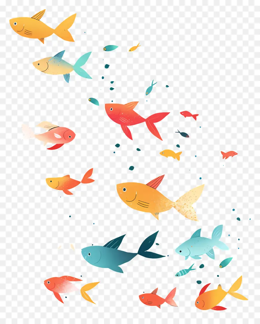 Los Peces De Acuario，Los Peces PNG