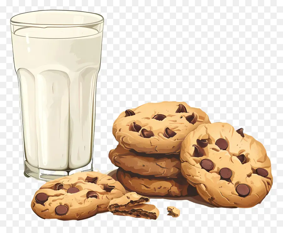 Galletas Y Leche，La Leche PNG