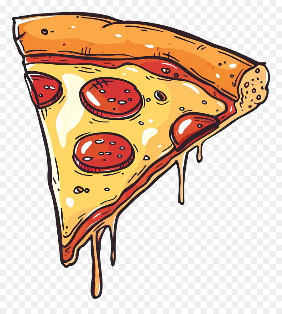 Rebanada De Pizza，Pizza De Pepperoni PNG