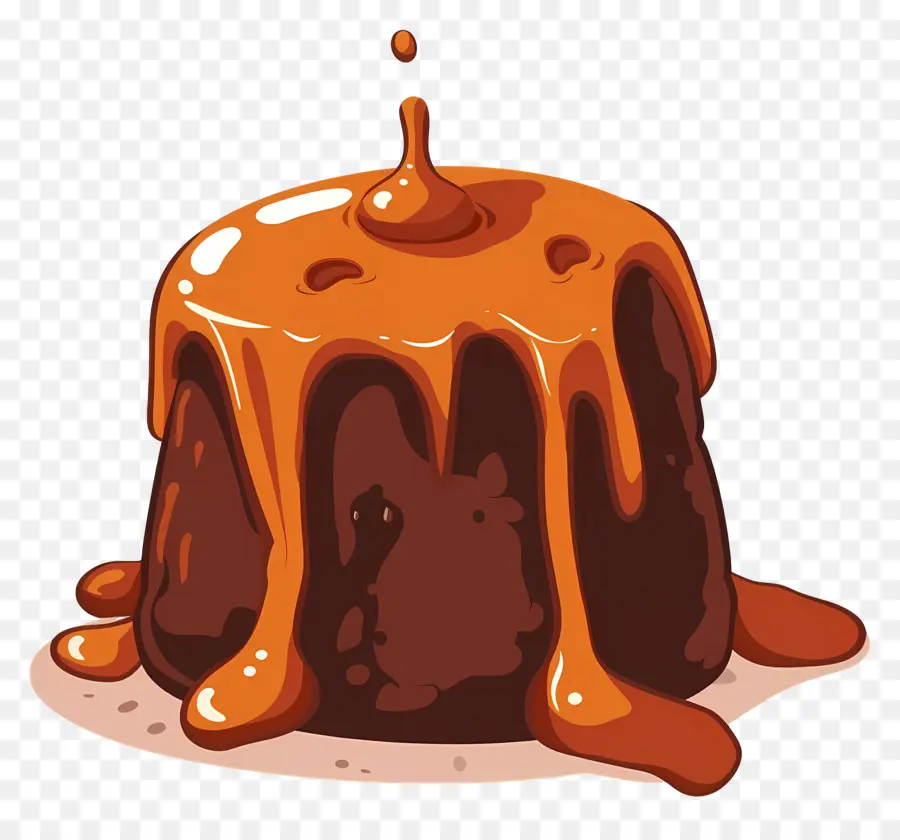 Pastel De Lava Fundida，Pastel De Chocolate PNG