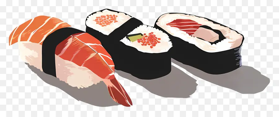 Sushi，Salmón PNG