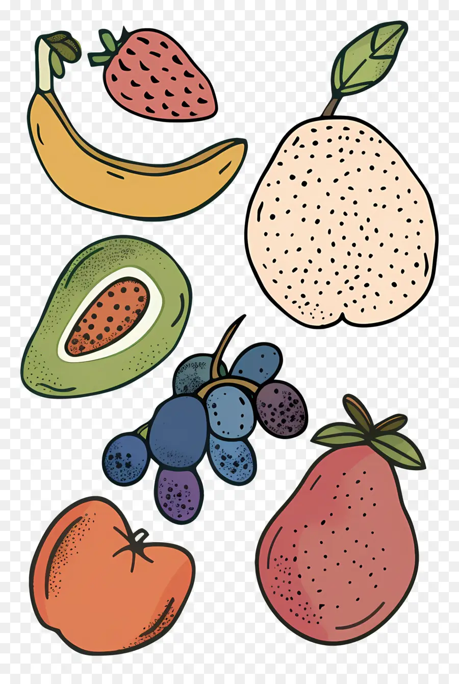 Frutas，Las Uvas PNG