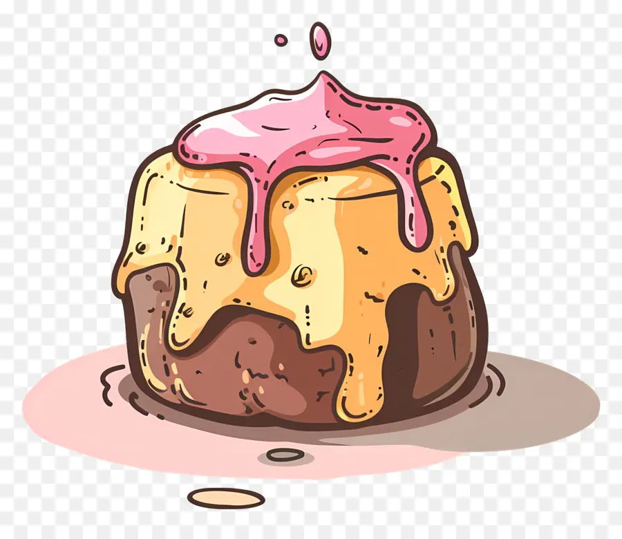 Pastel De Lava Fundida，Pastel De Chocolate PNG