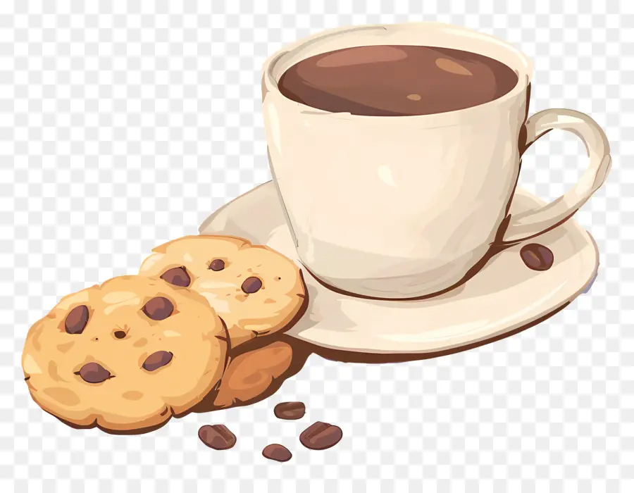 Café Y Galletas，Café PNG