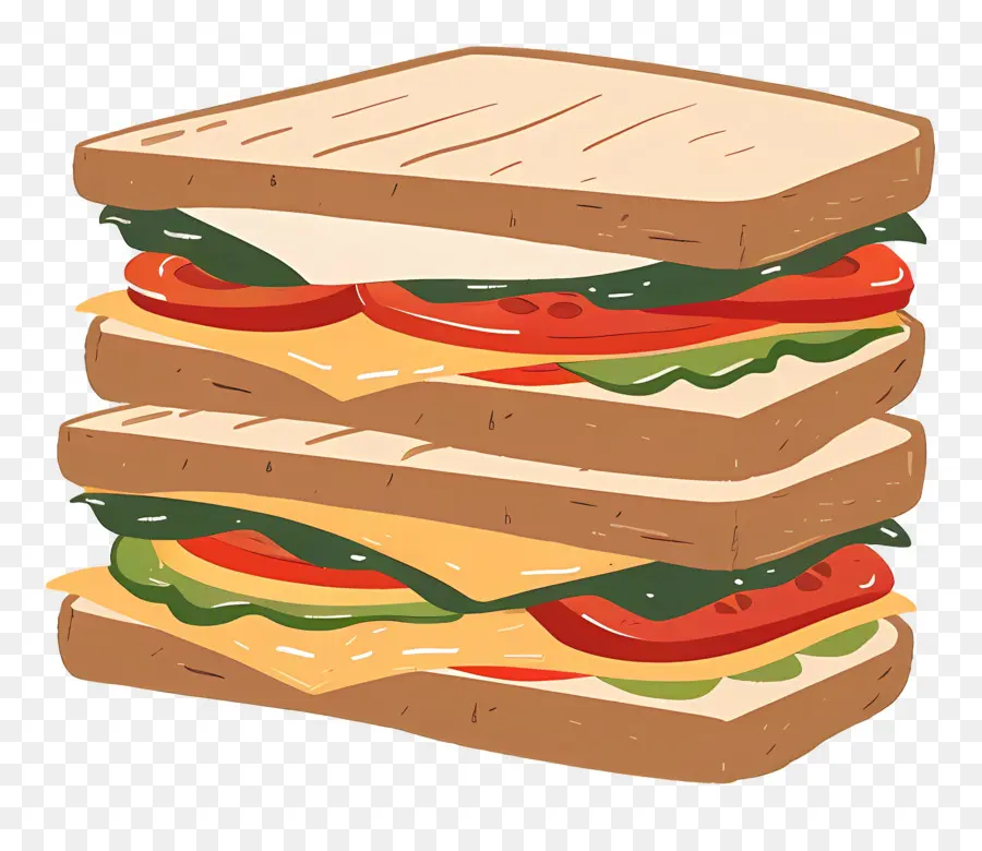 Sandwich，Queso PNG