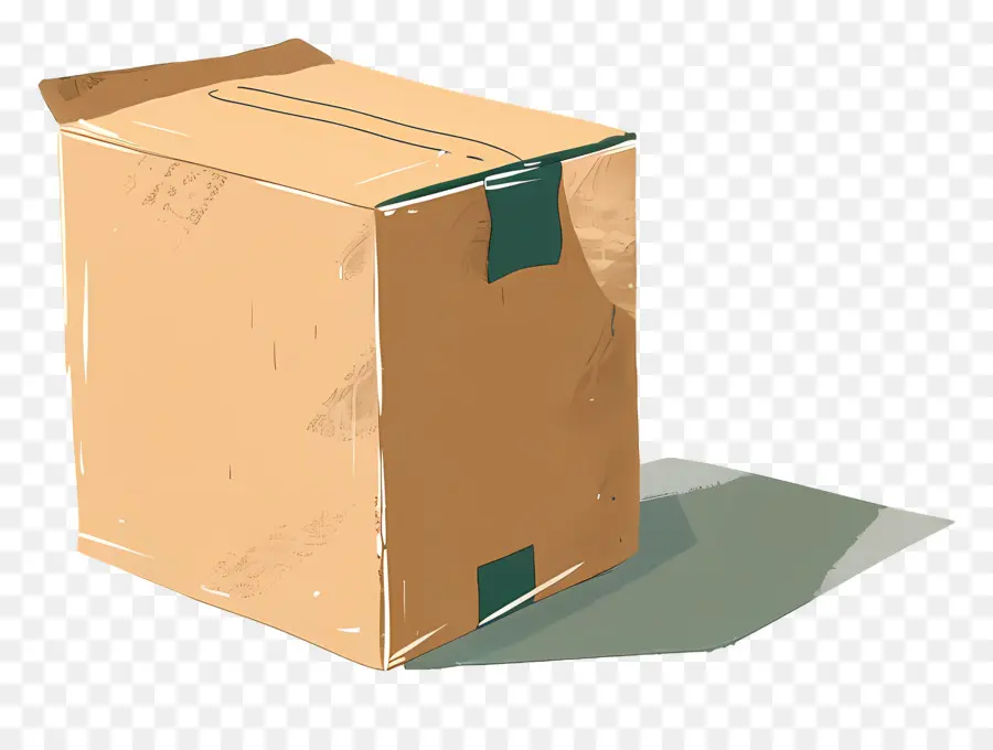 Caja De Envío，Caja De Cartón PNG