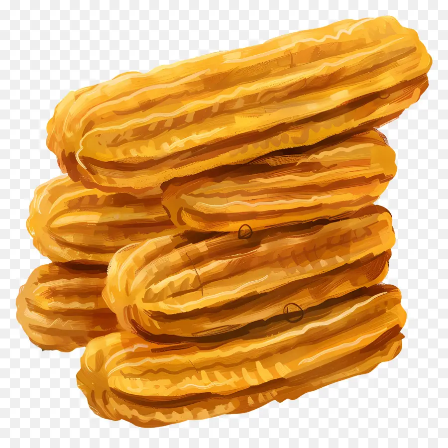 Churros，Las Papas Fritas PNG