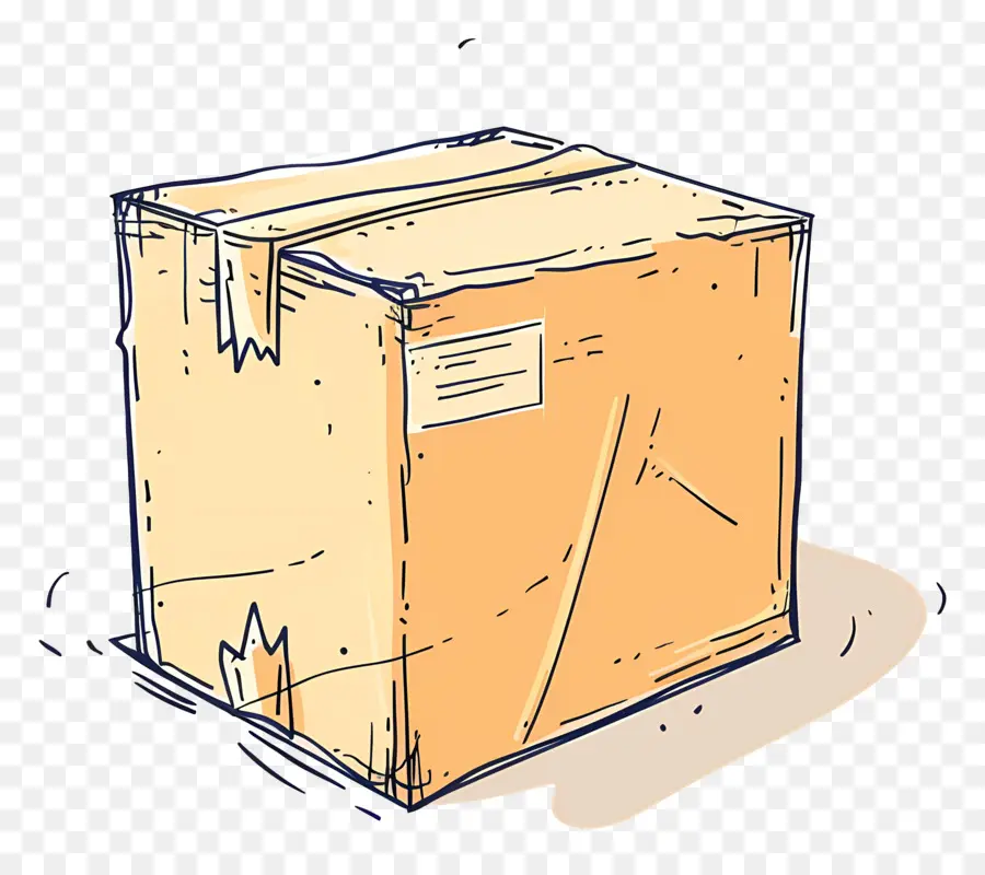 Caja De Envío，La Caja Misteriosa PNG