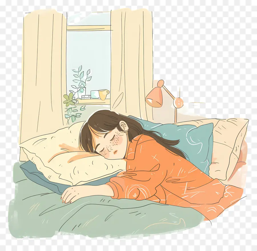 Mujer Durmiendo，El Sueño PNG