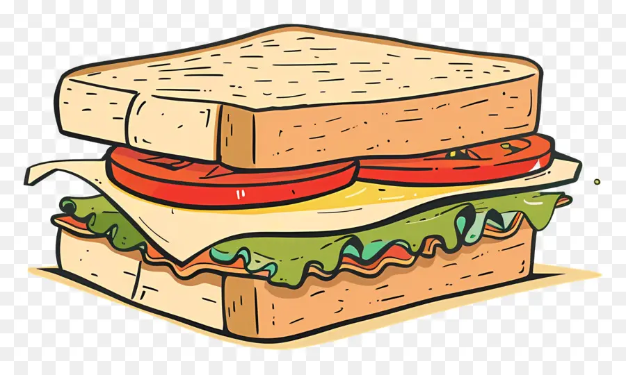 Sandwich，Tomate PNG