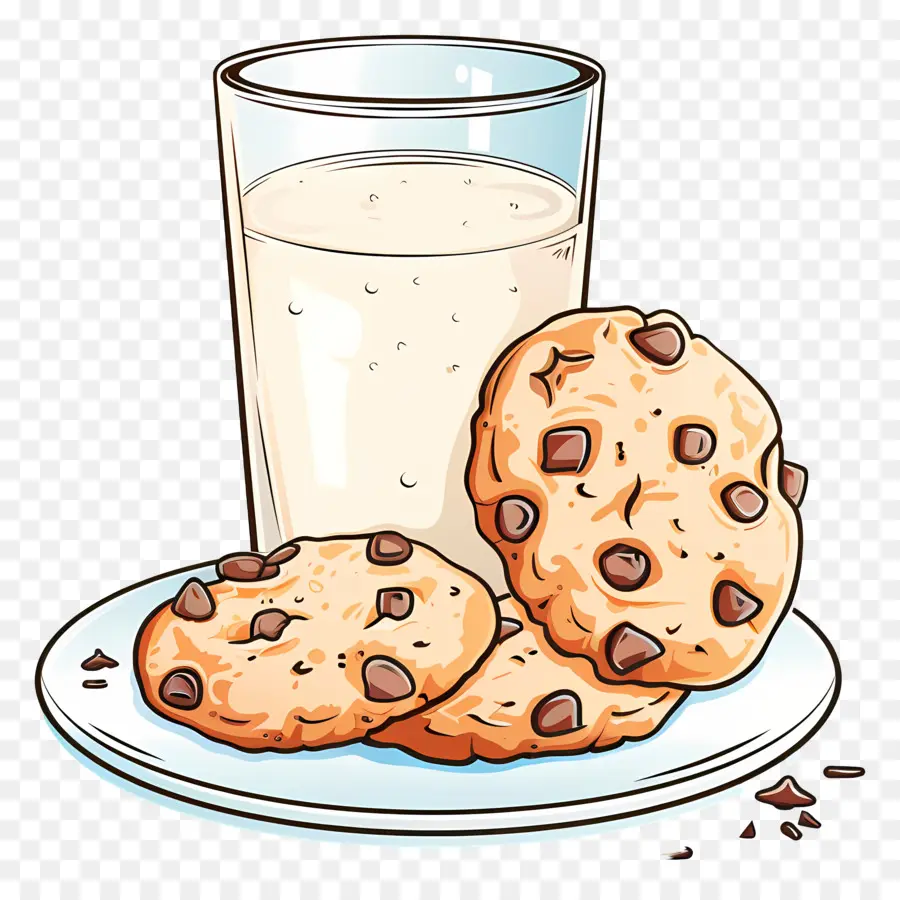 Galletas Y Leche，La Leche PNG