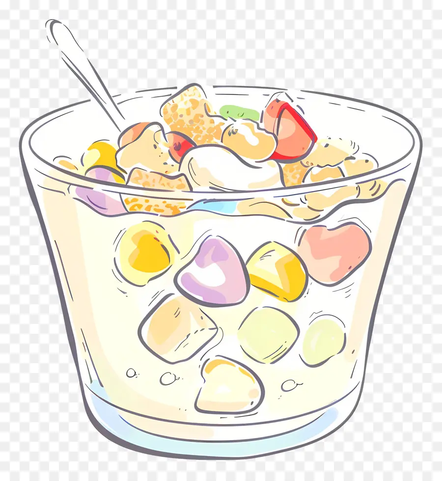 Cereales De Desayuno，Fruit Cocktail PNG