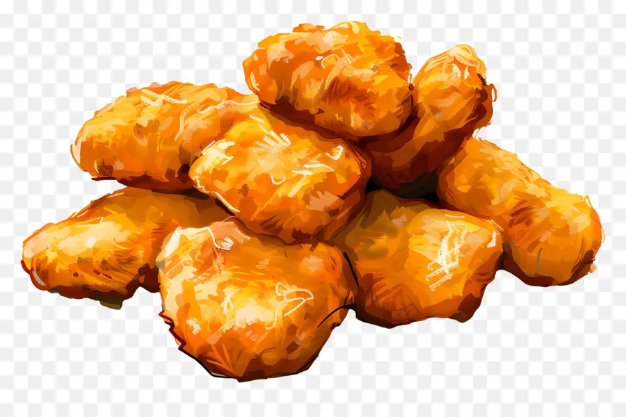 Pepitas，Nuggets De Pollo Frito PNG