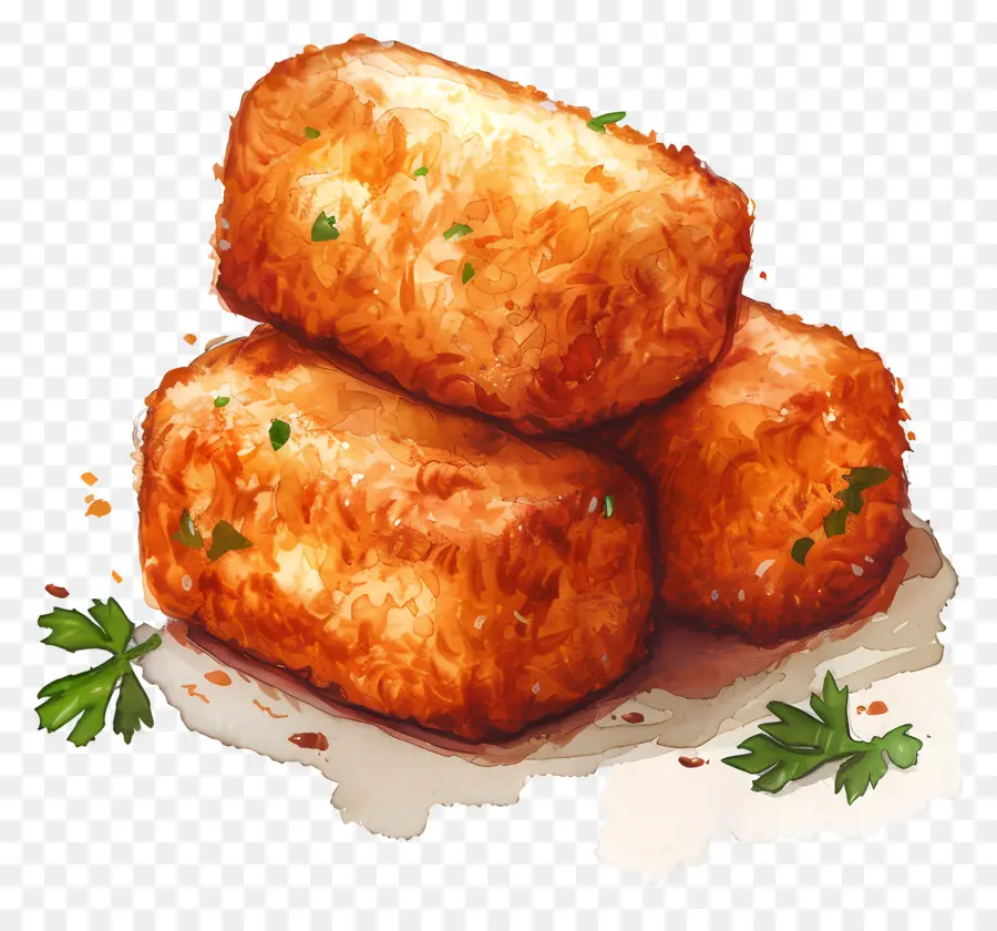 Croquetas，El Pollo Frito PNG