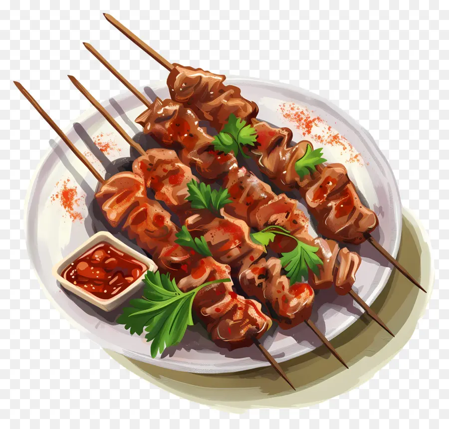 Satay，Kebabs PNG