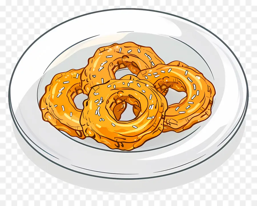 Jalebi，Donas PNG