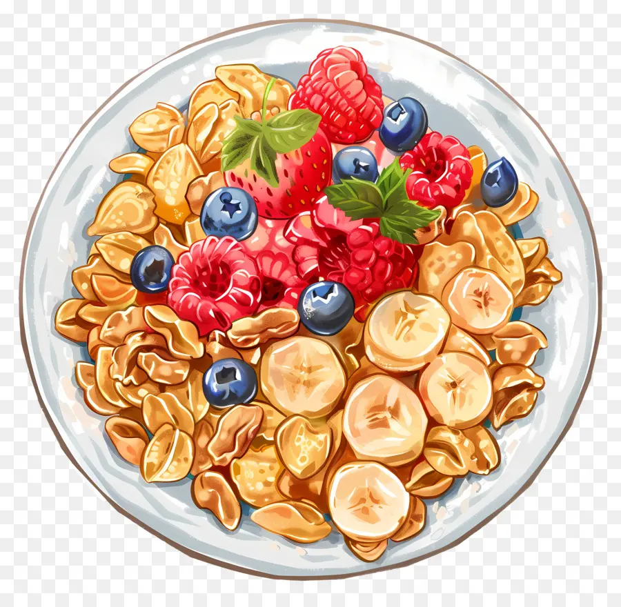 Placa De Cereal，Cereales PNG