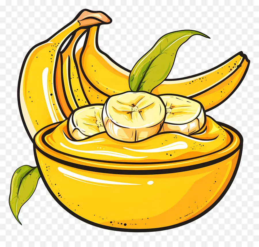 Compota De Plátano，Banano PNG