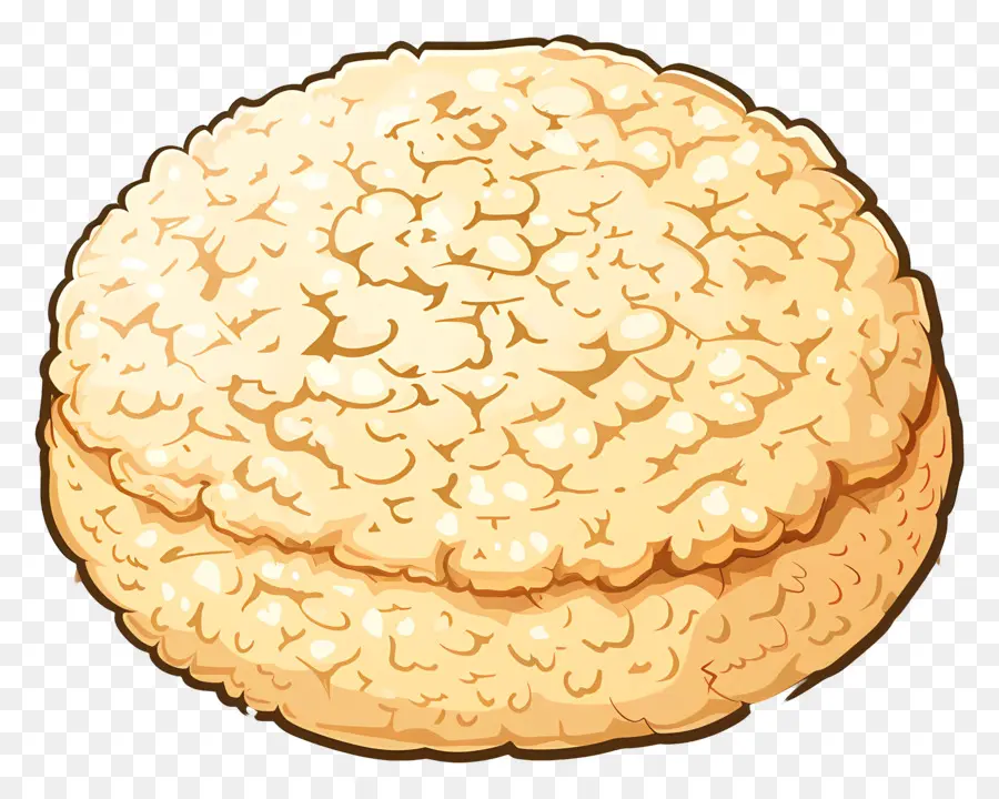 Las Galletas De Arroz，Bollo De Pan PNG