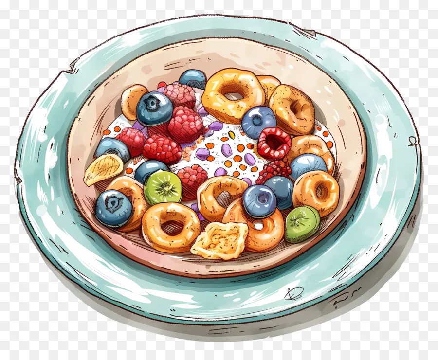 Placa De Cereal，Cereales PNG