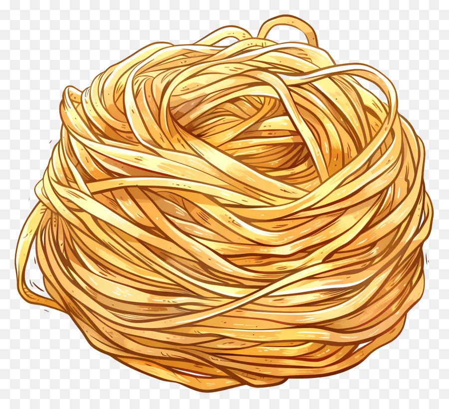 Nido De Pasta，Fideos PNG