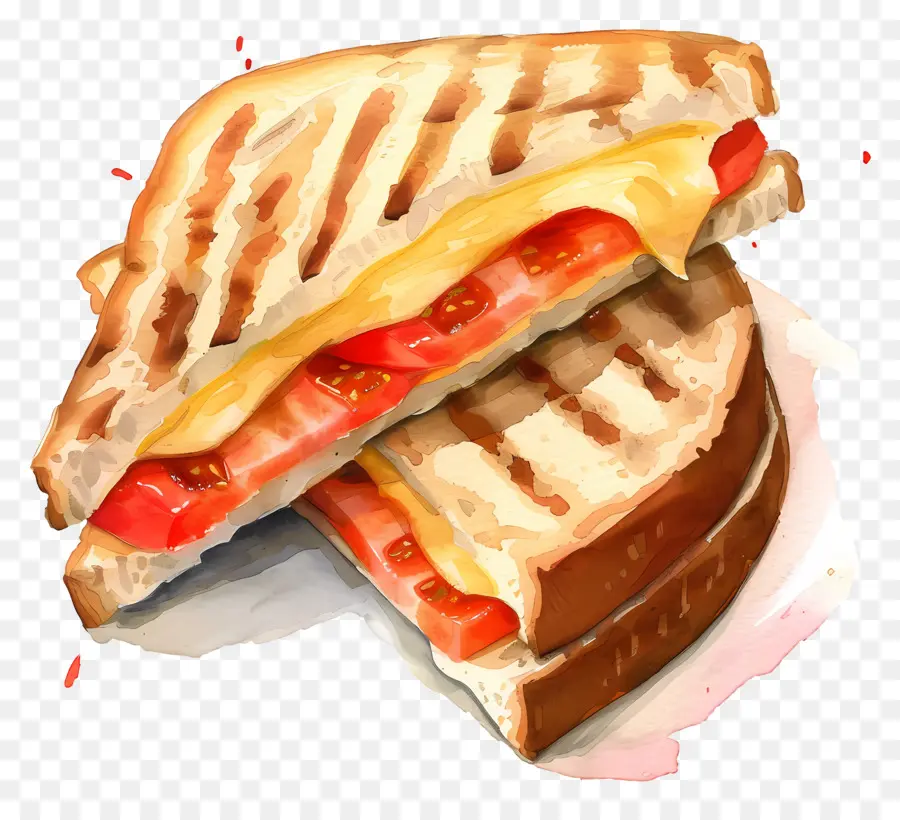 Panini De Queso，Sandwich PNG