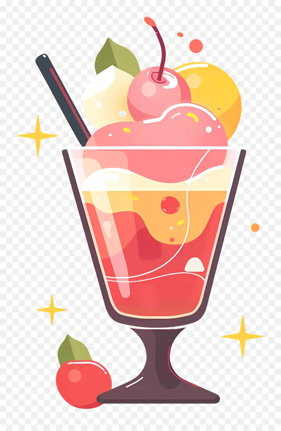 Helado De Flotación，Helado PNG