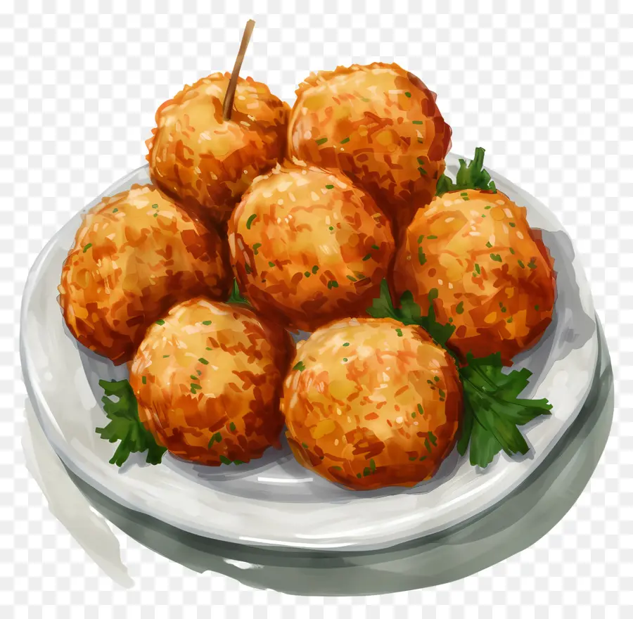 Bolas De Patata，Albóndigas PNG